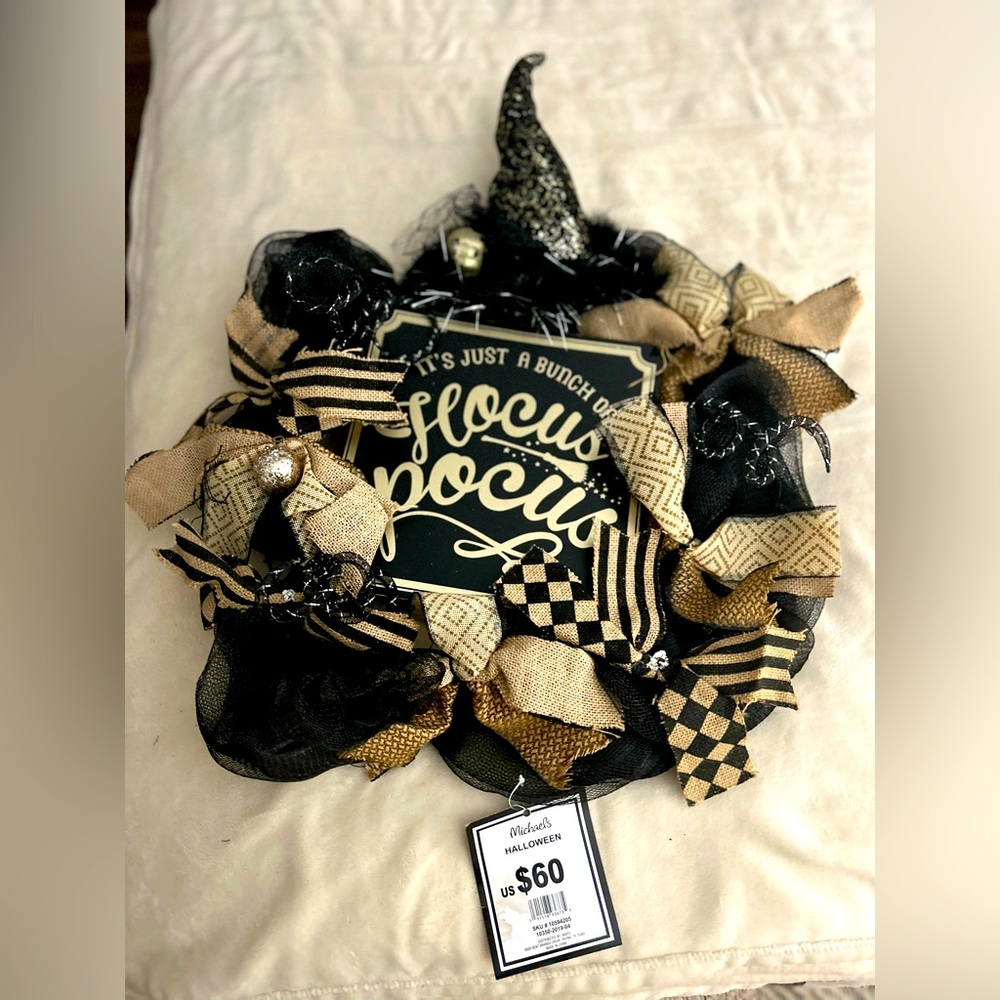 Hocus Pocus Halloween Wreath